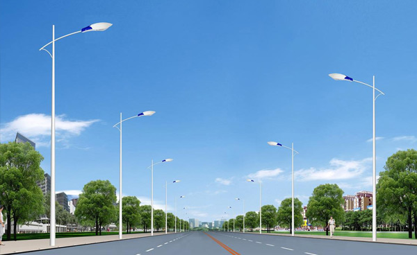 路灯杆设计要注意光分布和照明效率灯杆设备